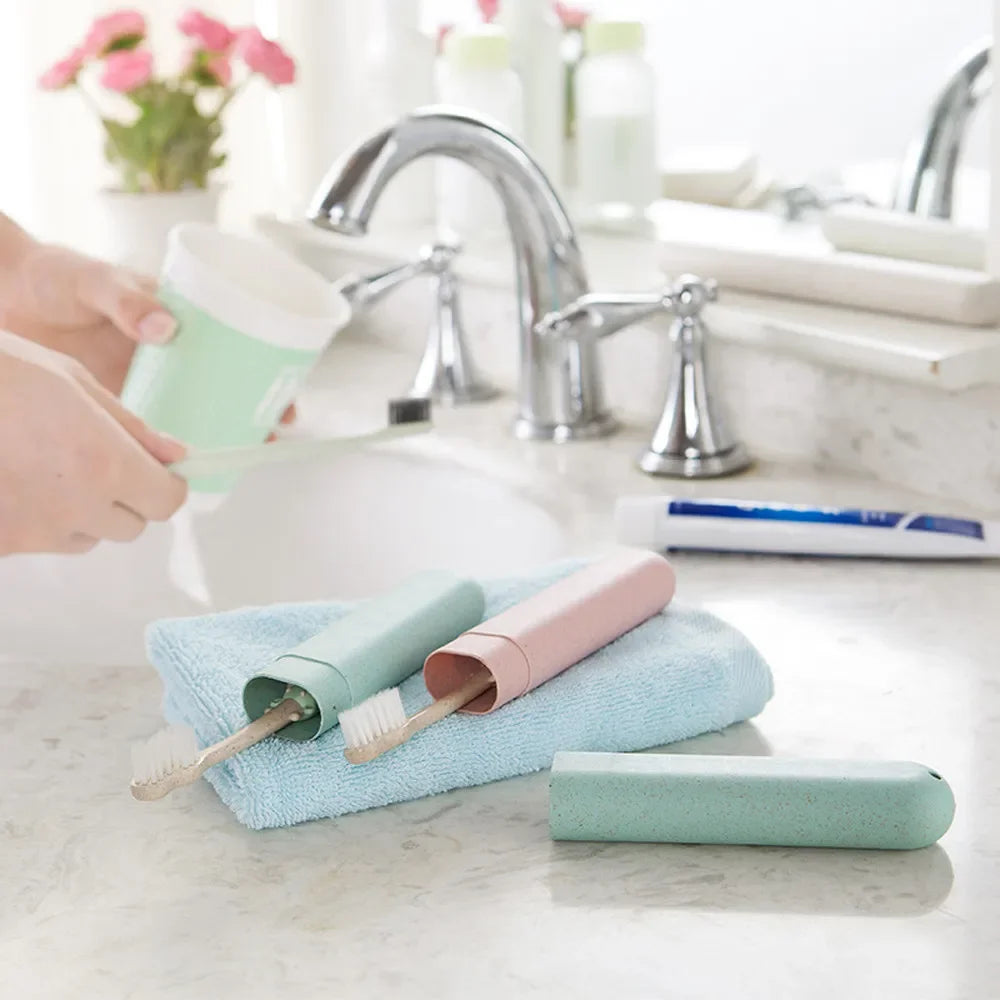 1Pc Portable Travel Toothbrush Protect Box Health Tooth Brushes Protector Toothbrush Tube Cover Case